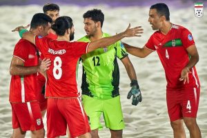 تیم ملی فوتبال ساحلی ایران حریف برزیل در فینال1