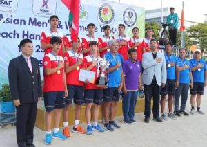 تیم ملی هندبال ساحلی از مسابقات جهانی جا ماند1