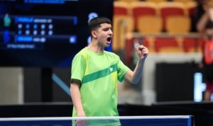 «غولکش ۱۵ ساله ایران در تنیس روی میز آسیا درخشید»